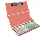 WhiteCoat Clipboard® Trifold - Coral Physical Therapy Edition
